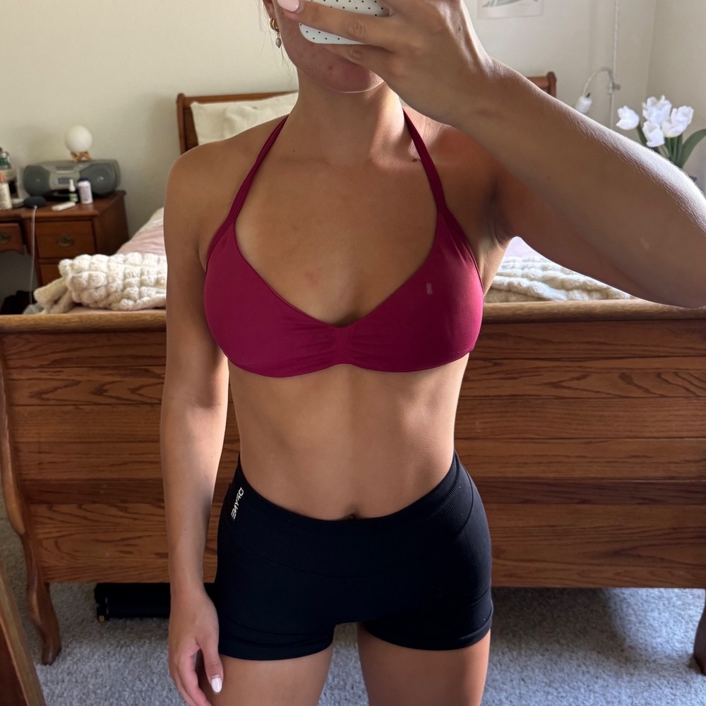 Dfyne‎ impact strappy bra berry small